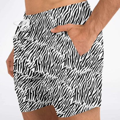 SWIM TRUNKS WHITE TIGER - VENICE TEES®