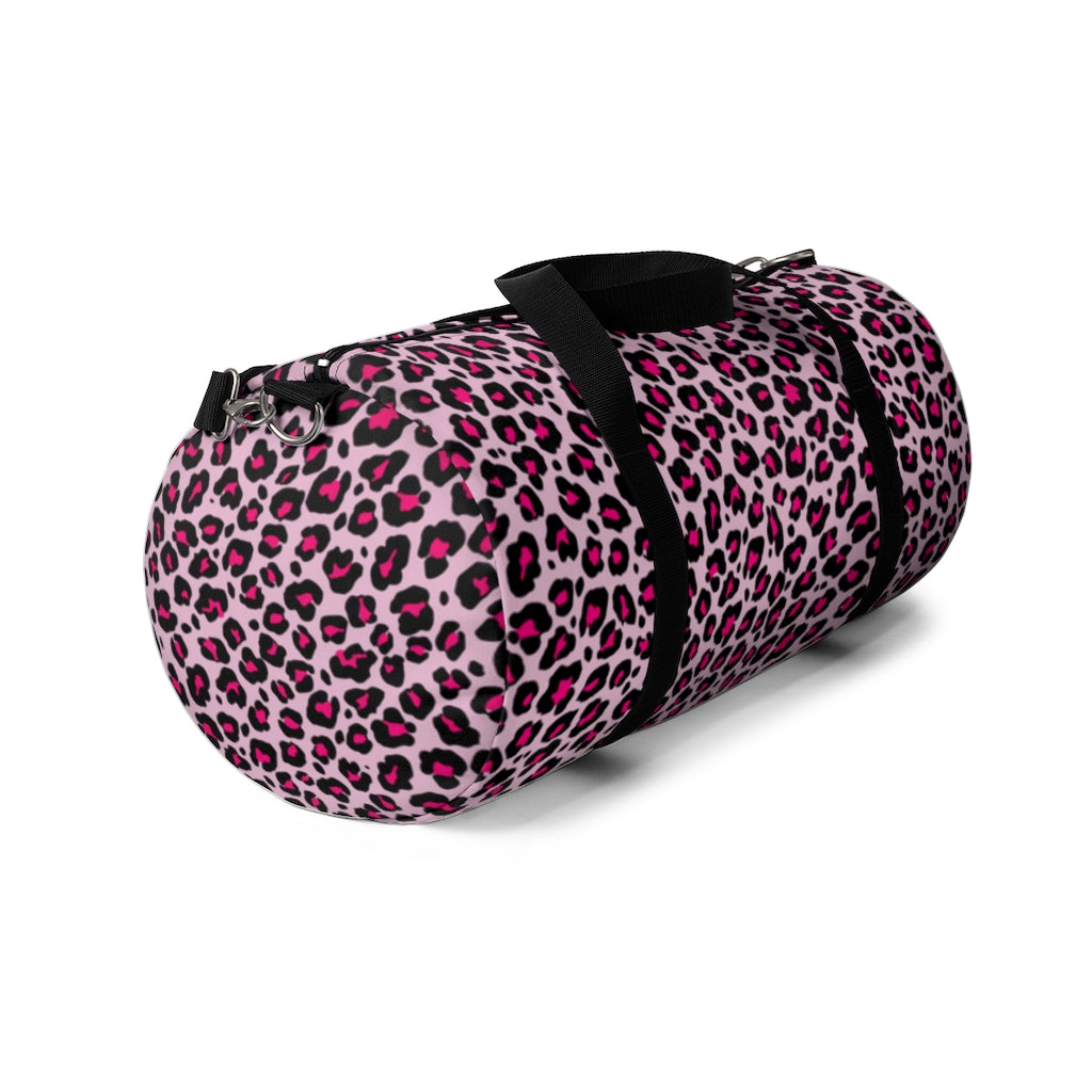 PINK LEOPARD DUFFEL BAG - VENICE TEES®