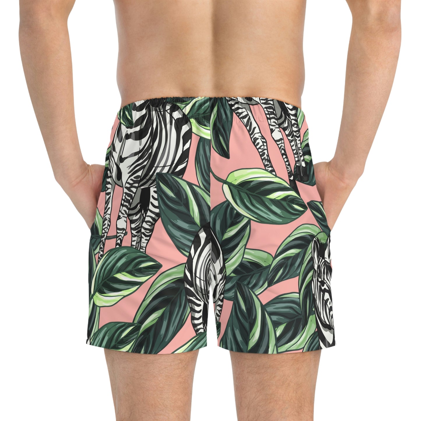 SWIM TRUNKS JUNGLE ZEBRA