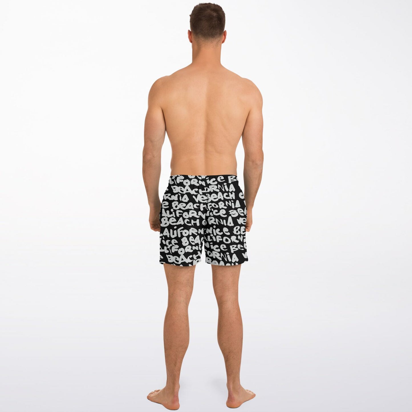 SWIM TRUNKS VENICE WHITE