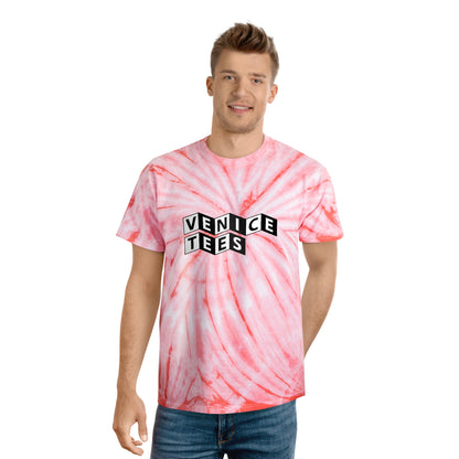 VENICE TEES CORAL CYCLONE TIE DYE