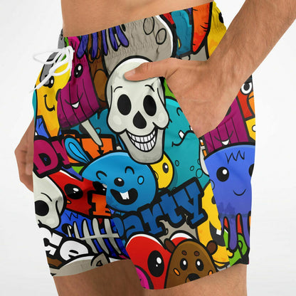 SWIM TRUNKS CARTOONS 2