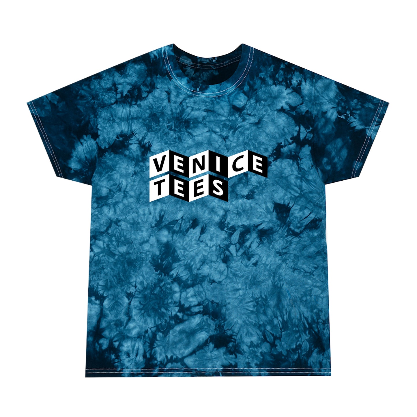 VENICE TEES BLUE TIE DYE