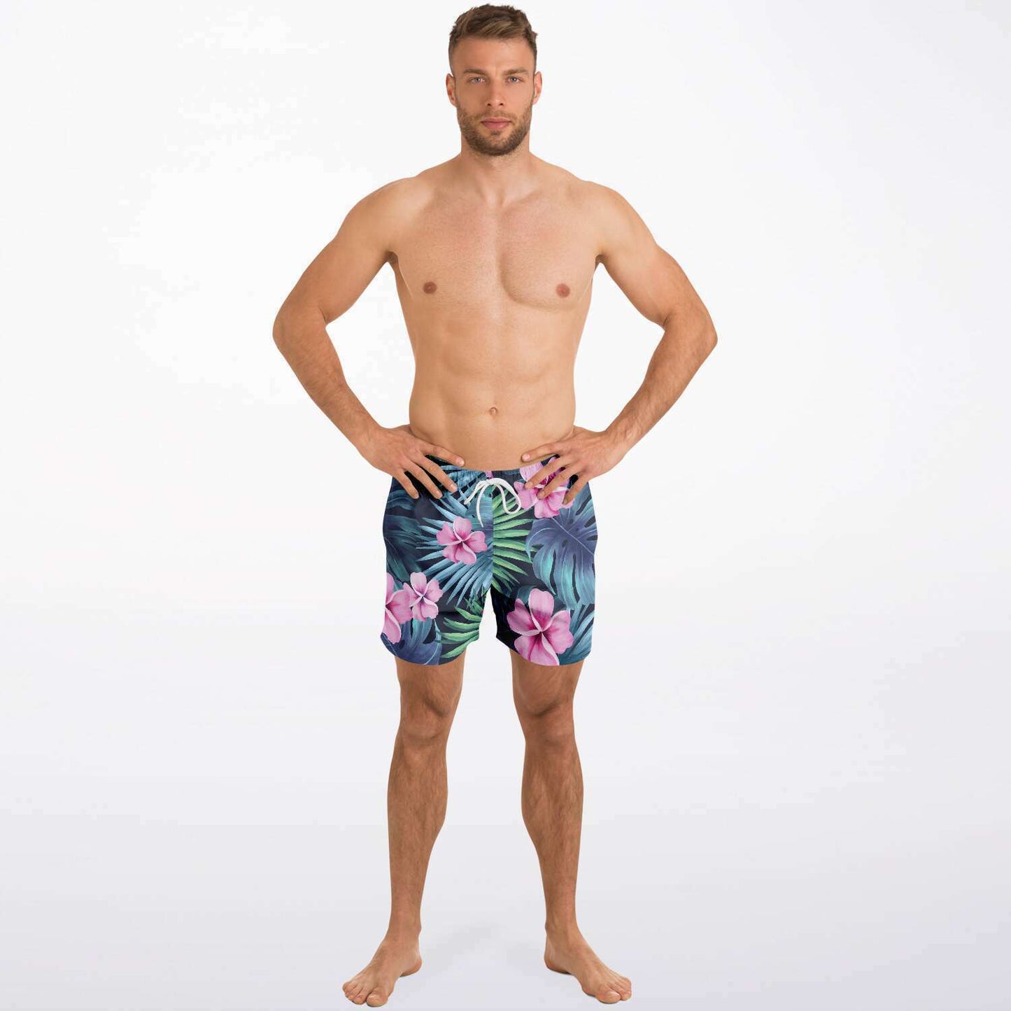 SWIM TRUNKS FLOWER 3 - VENICE TEES®