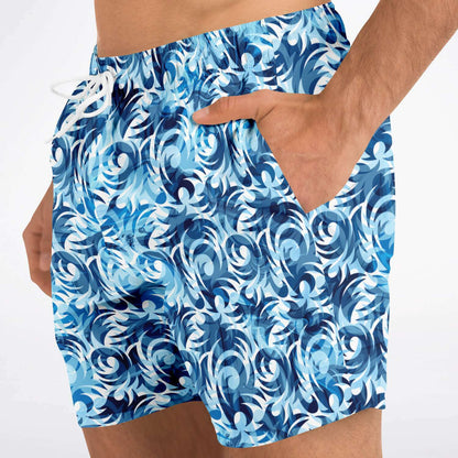 SWIM TRUNKS TRIBAL BLUE - VENICE TEES®