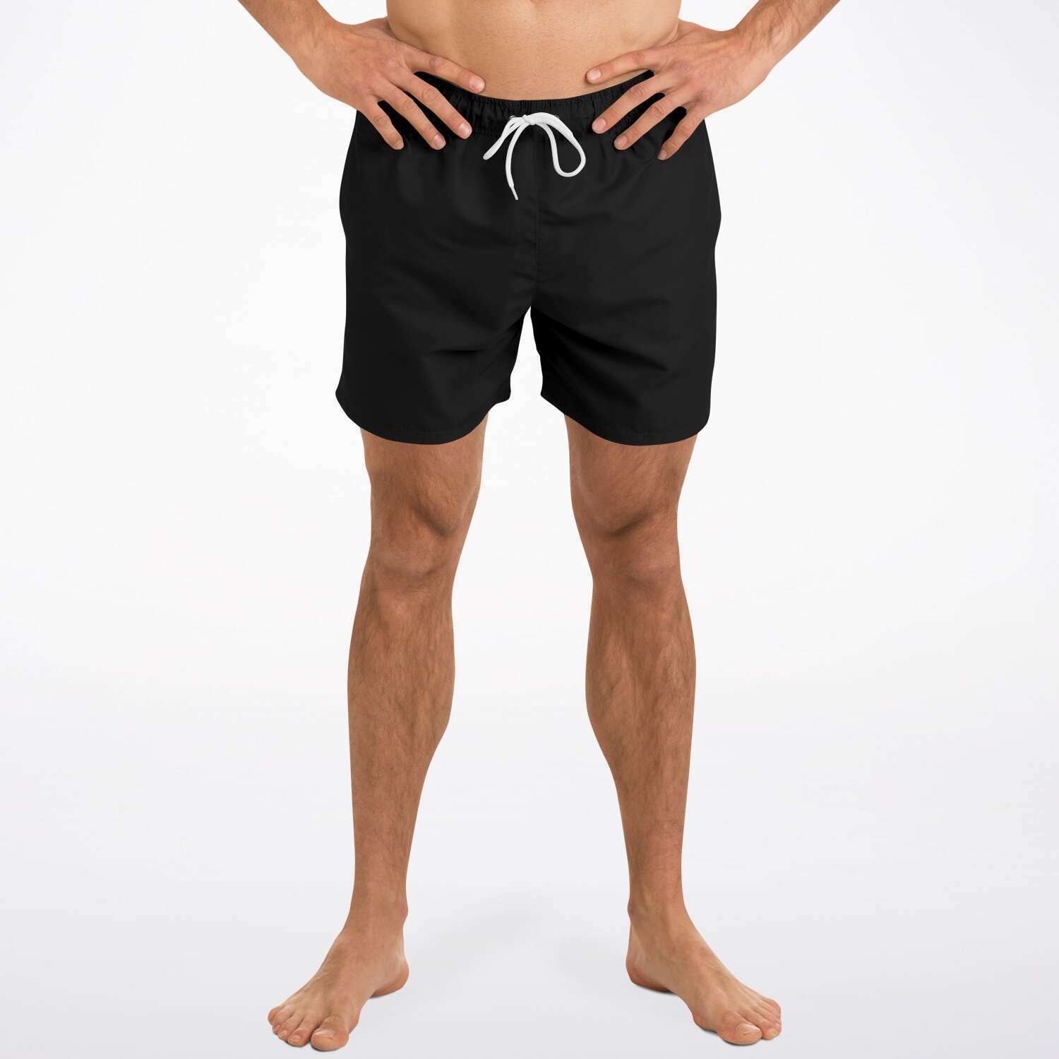 SWIM TRUNKS BLACK & PINK - VENICE TEES®