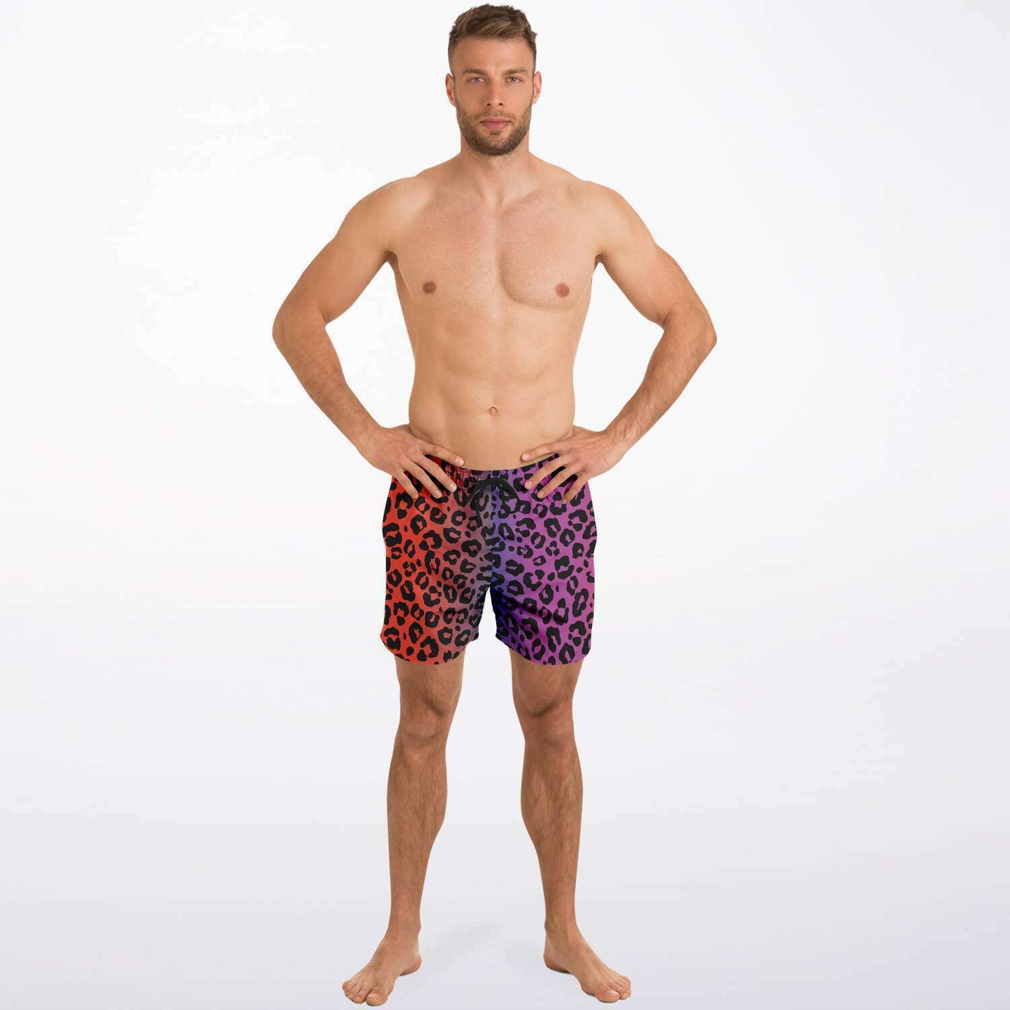 SWIM TRUNKS GRADIENT LEOPARD - VENICE TEES®