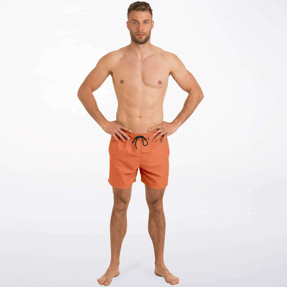 SWIM TRUNKS ORANGE - VENICE TEES®