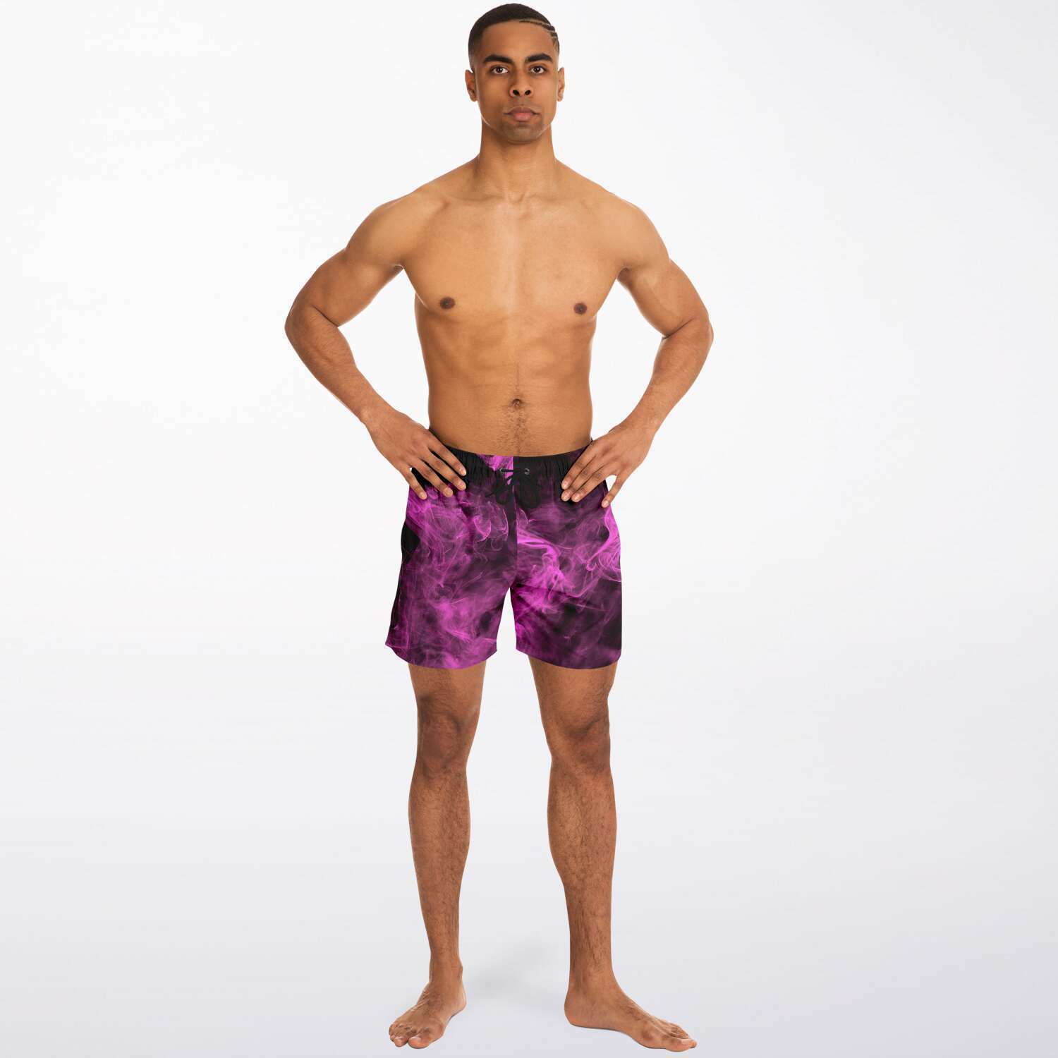 SWIM TRUNKS PURPLE SMOKE - VENICE TEES®