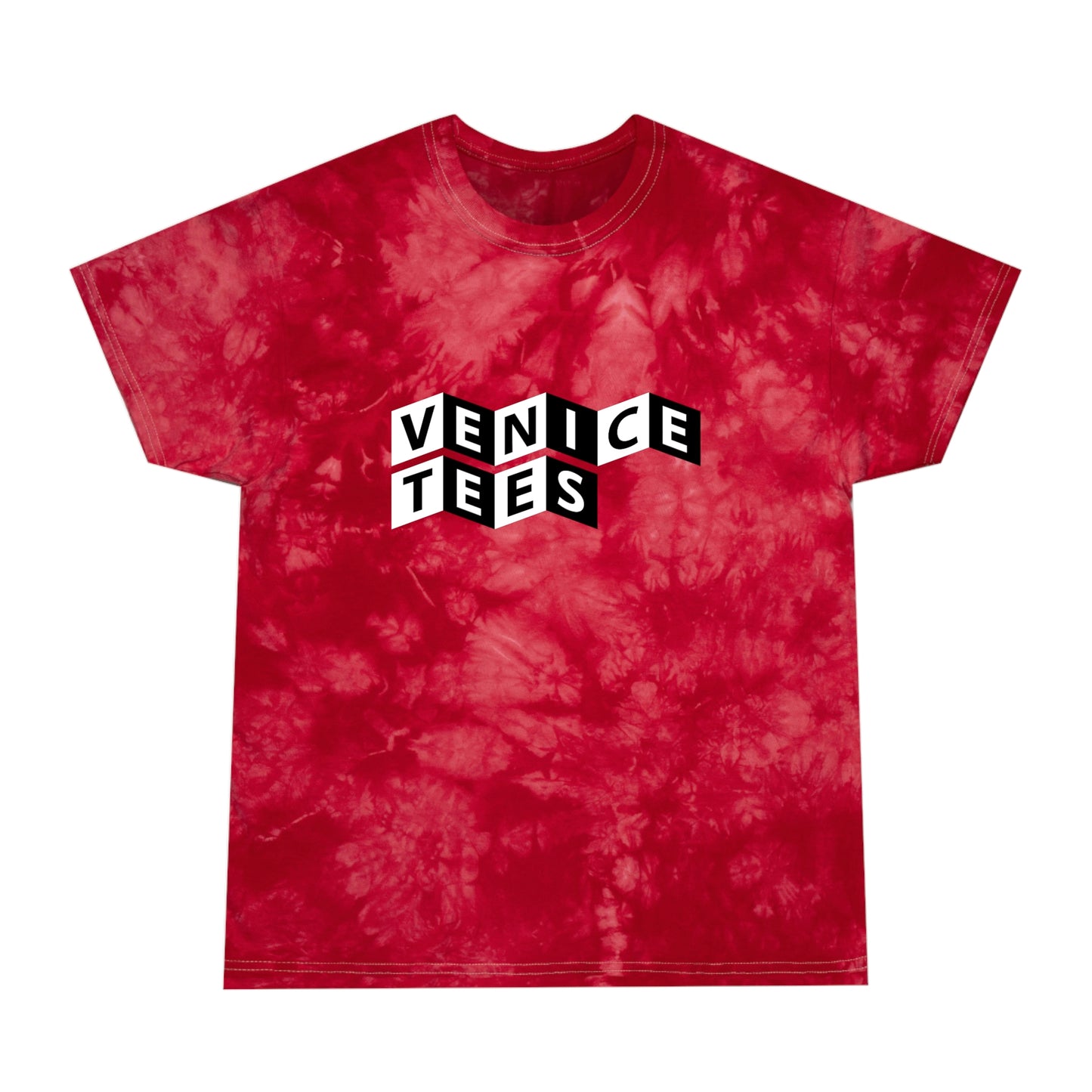 VENICE TEES RED TIE DYE