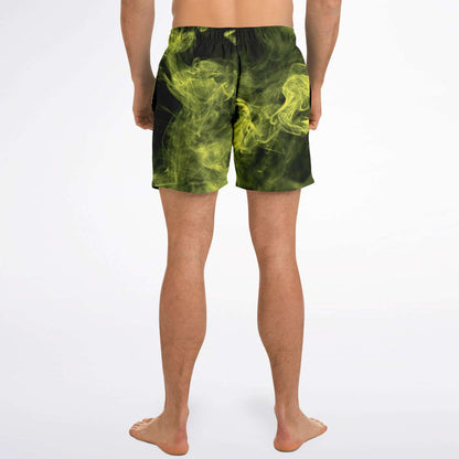 SWIM TRUNKS YELLOW SMOKE - VENICE TEES®