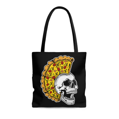 PIZZA SKULL TOTE BAG