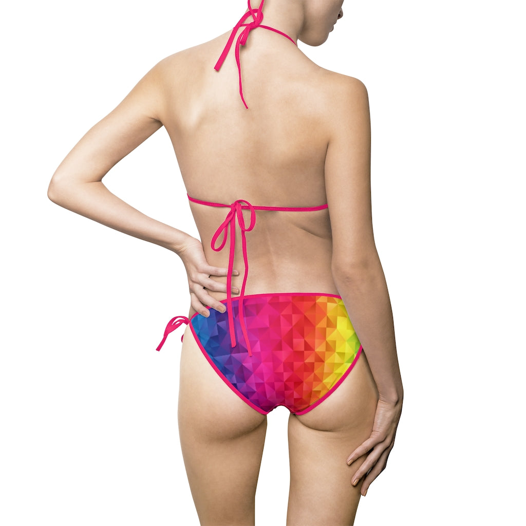 WOMEN'S BIKINI SET RAINBOW - VENICE TEES®