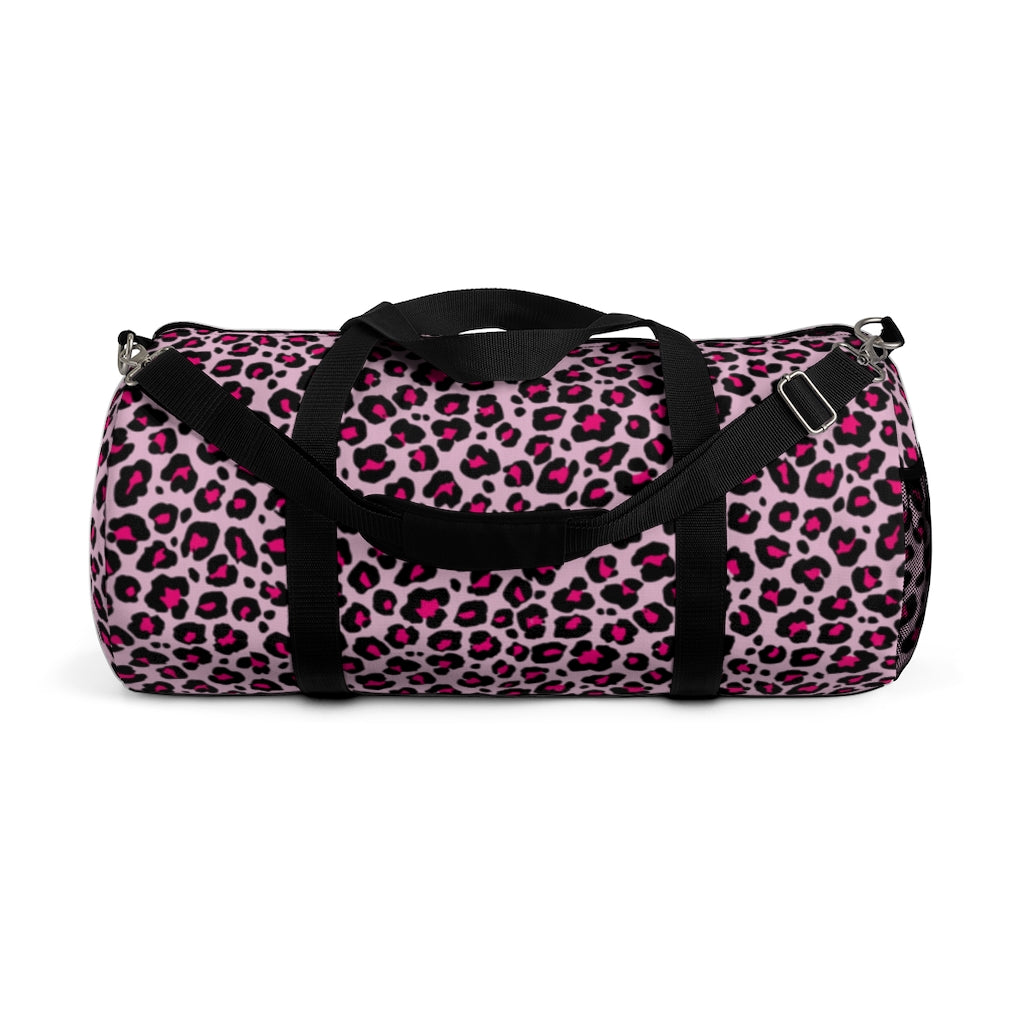 PINK LEOPARD DUFFEL BAG - VENICE TEES®