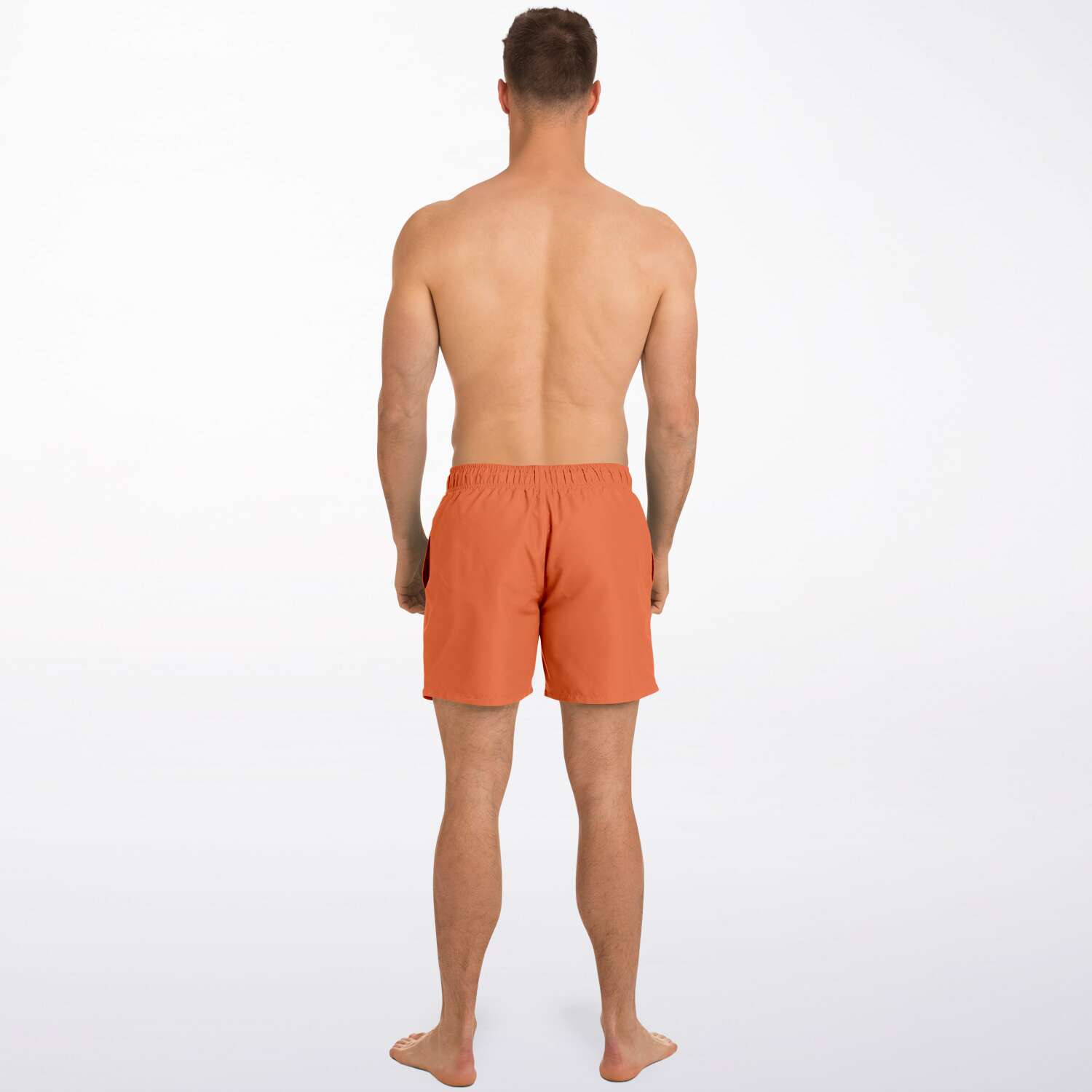 SWIM TRUNKS ORANGE - VENICE TEES®