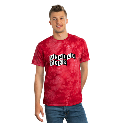 VENICE TEES RED TIE DYE