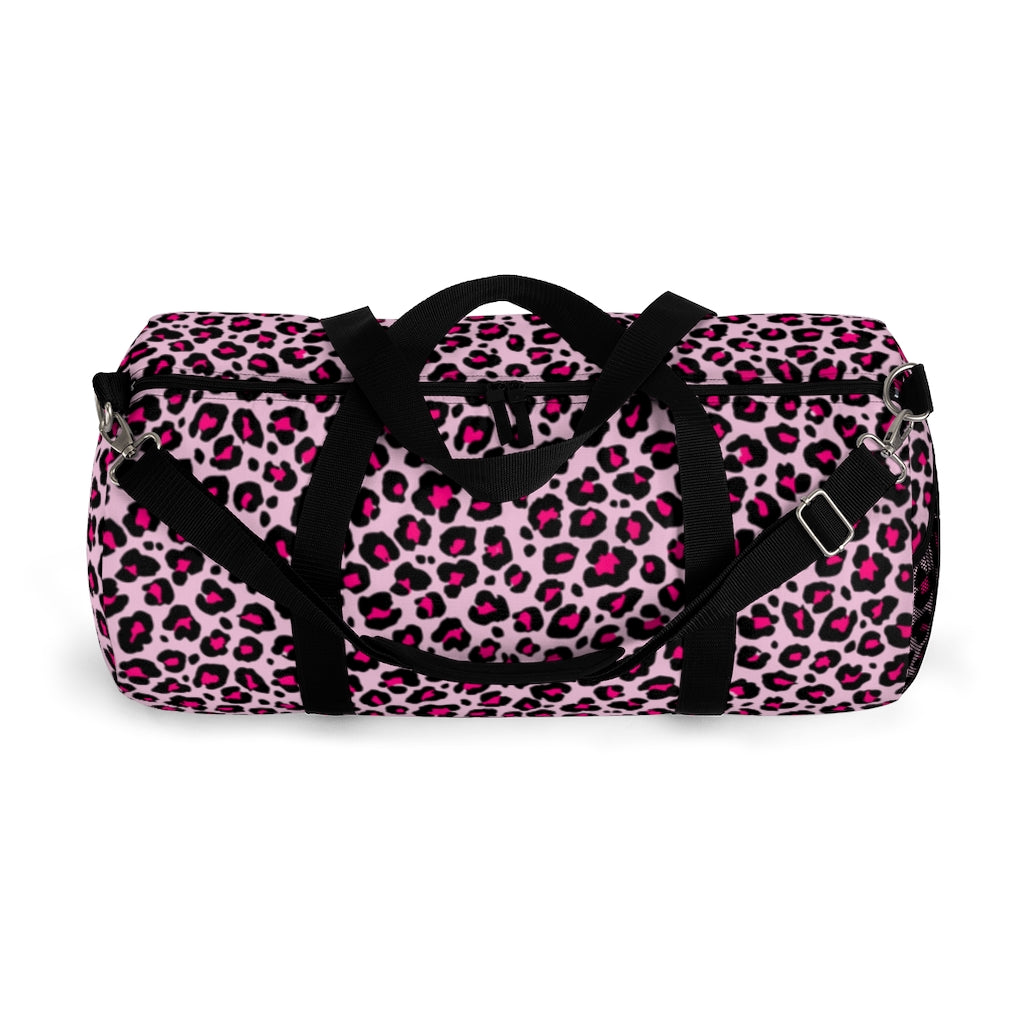 PINK LEOPARD DUFFEL BAG - VENICE TEES®