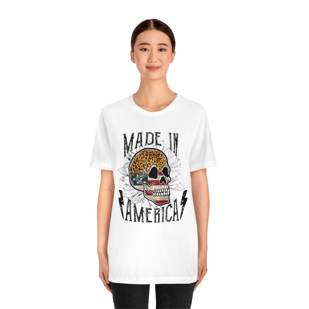 MADE IN AMERICA SKULL - VENICE TEES®