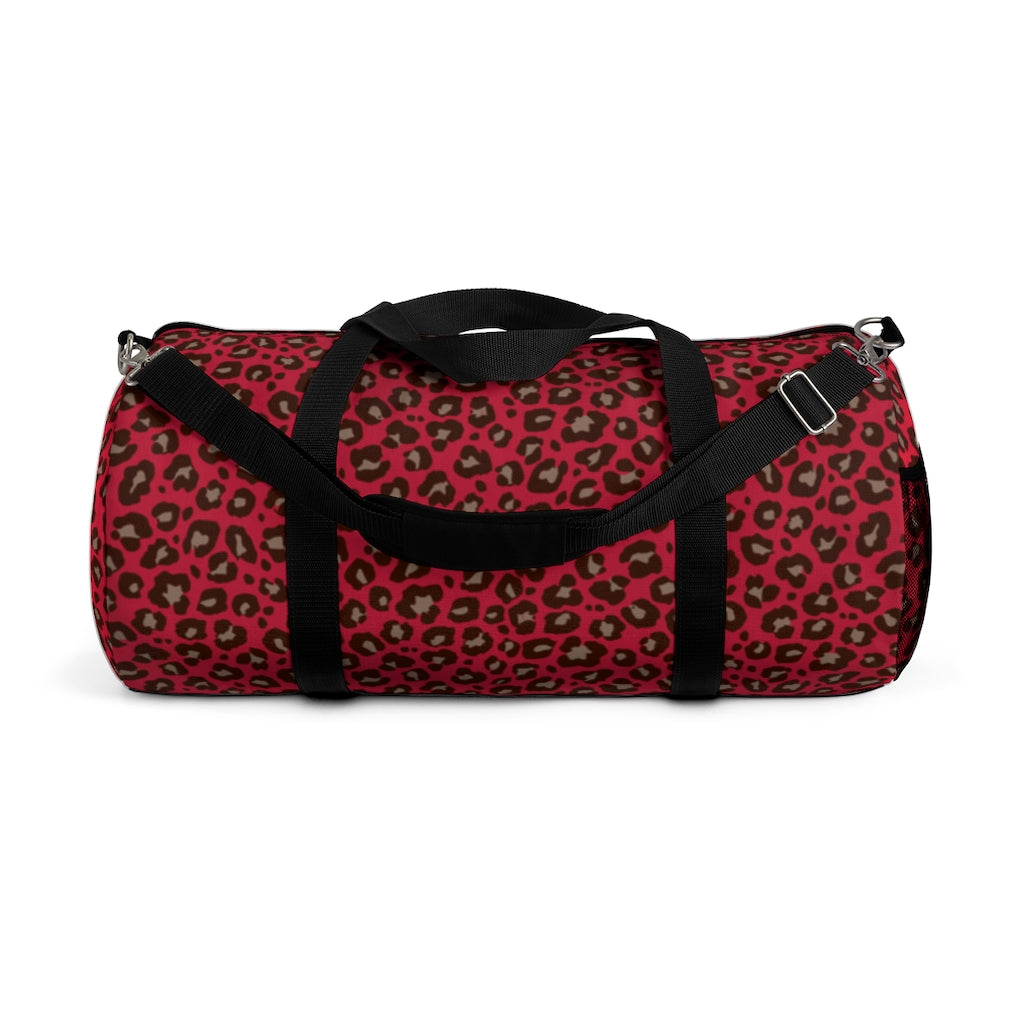 RED LEOPARD DUFFEL BAG - VENICE TEES®