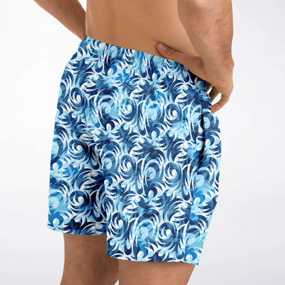 SWIM TRUNKS TRIBAL BLUE - VENICE TEES®