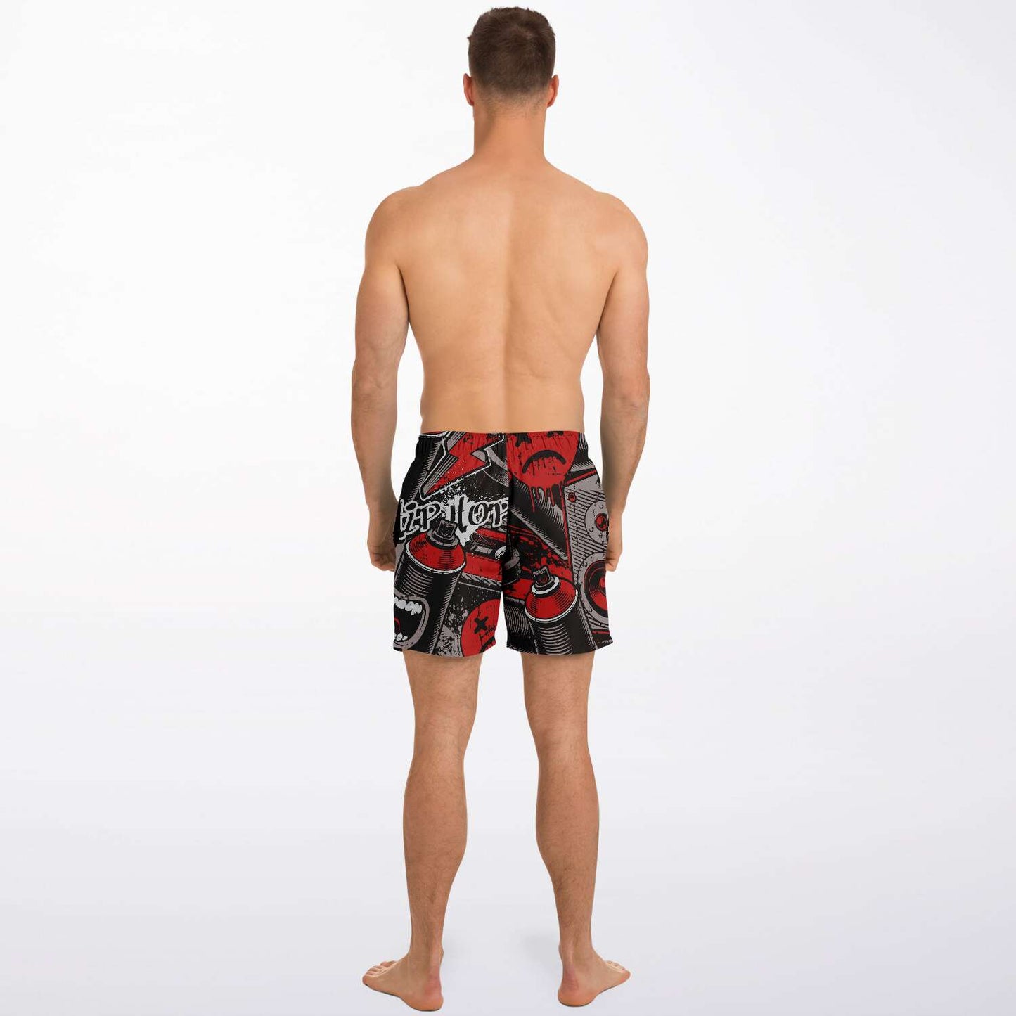 SWIM TRUNKS HIP HOP 1 - VENICE TEES®