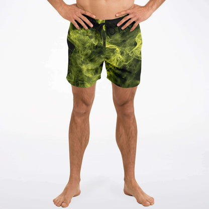 SWIM TRUNKS YELLOW SMOKE - VENICE TEES®