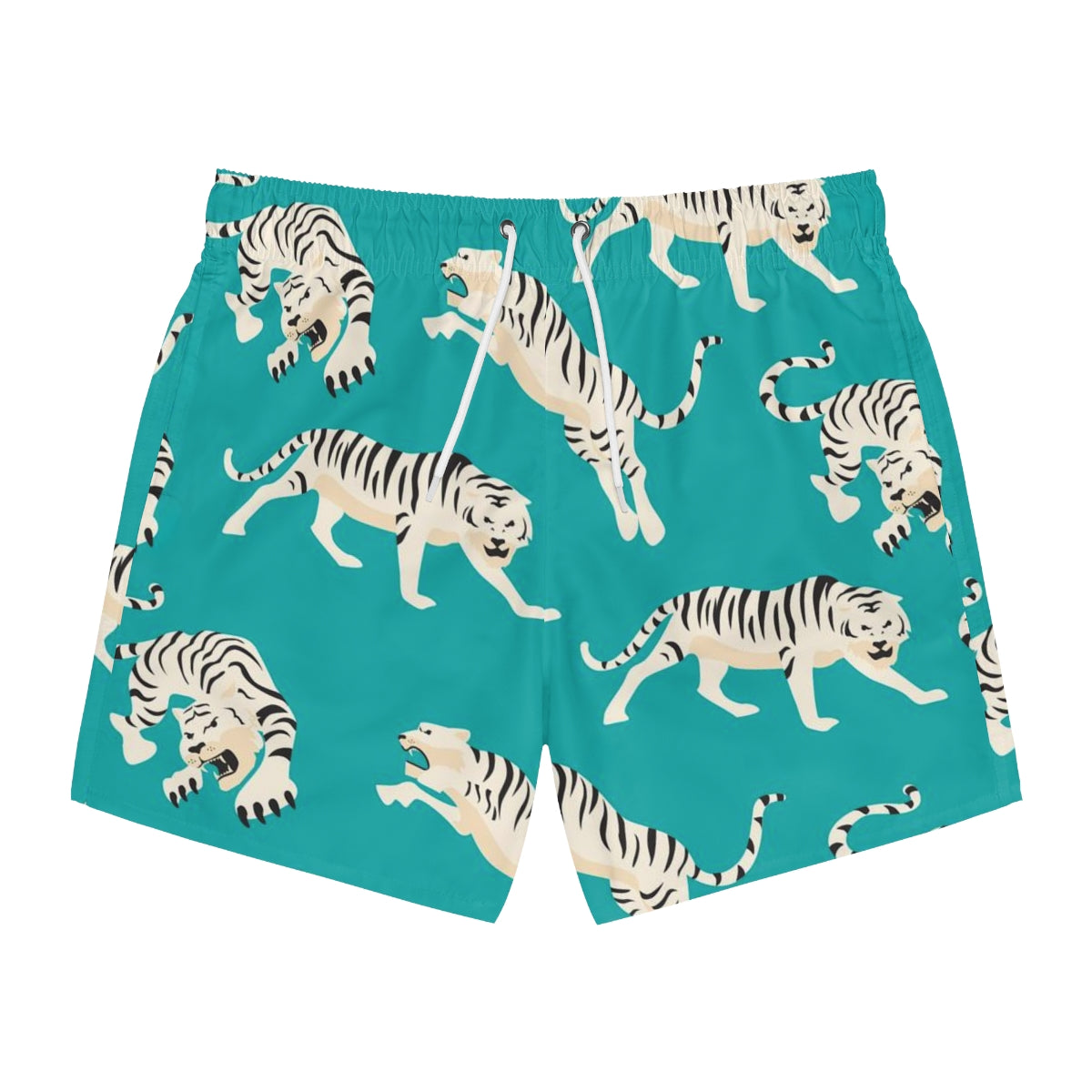 SWIM TRUNKS BLUE TIGERS - VENICE TEES®