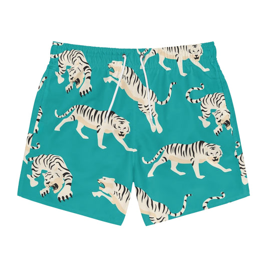 SWIM TRUNKS BLUE TIGERS - VENICE TEES®