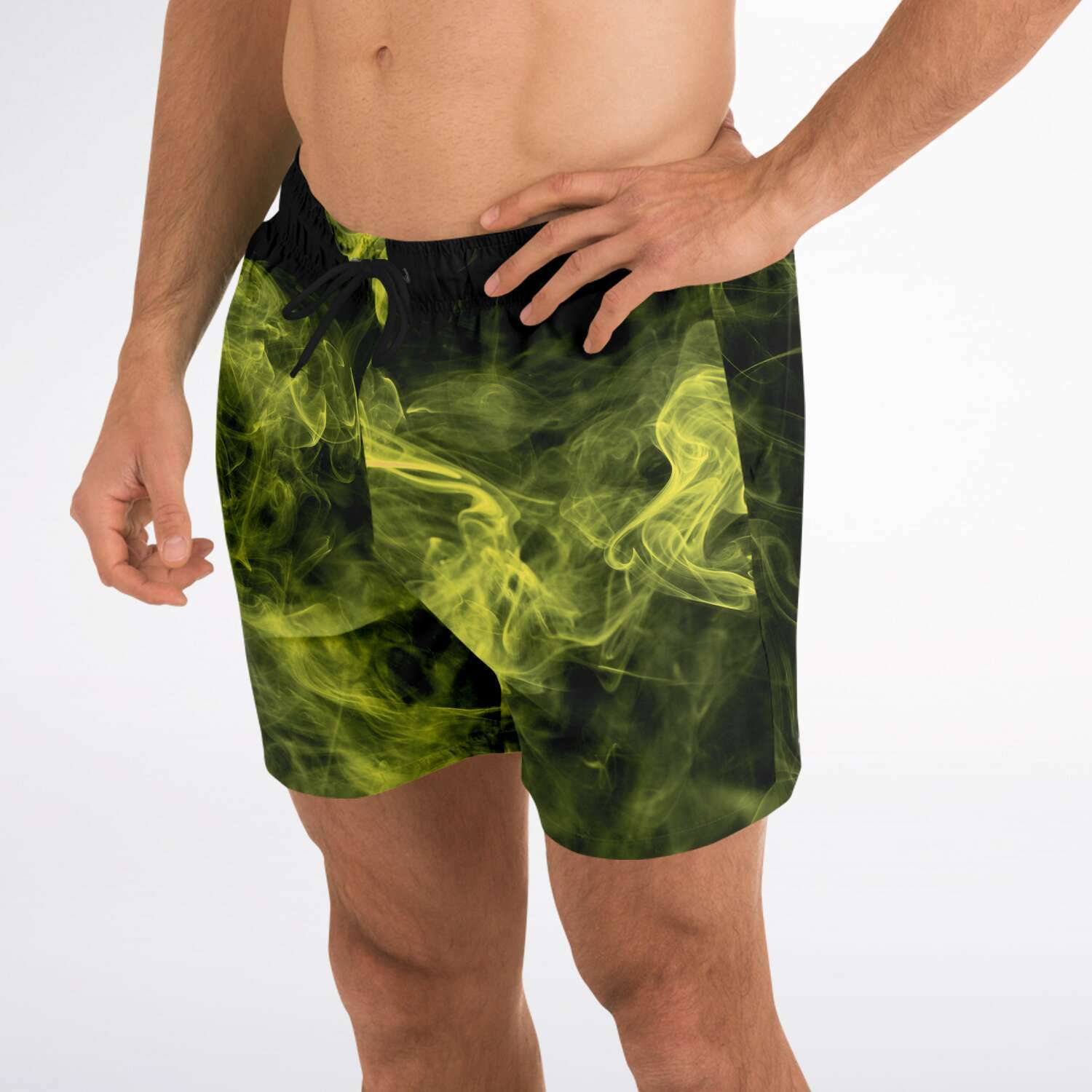 SWIM TRUNKS YELLOW SMOKE - VENICE TEES®