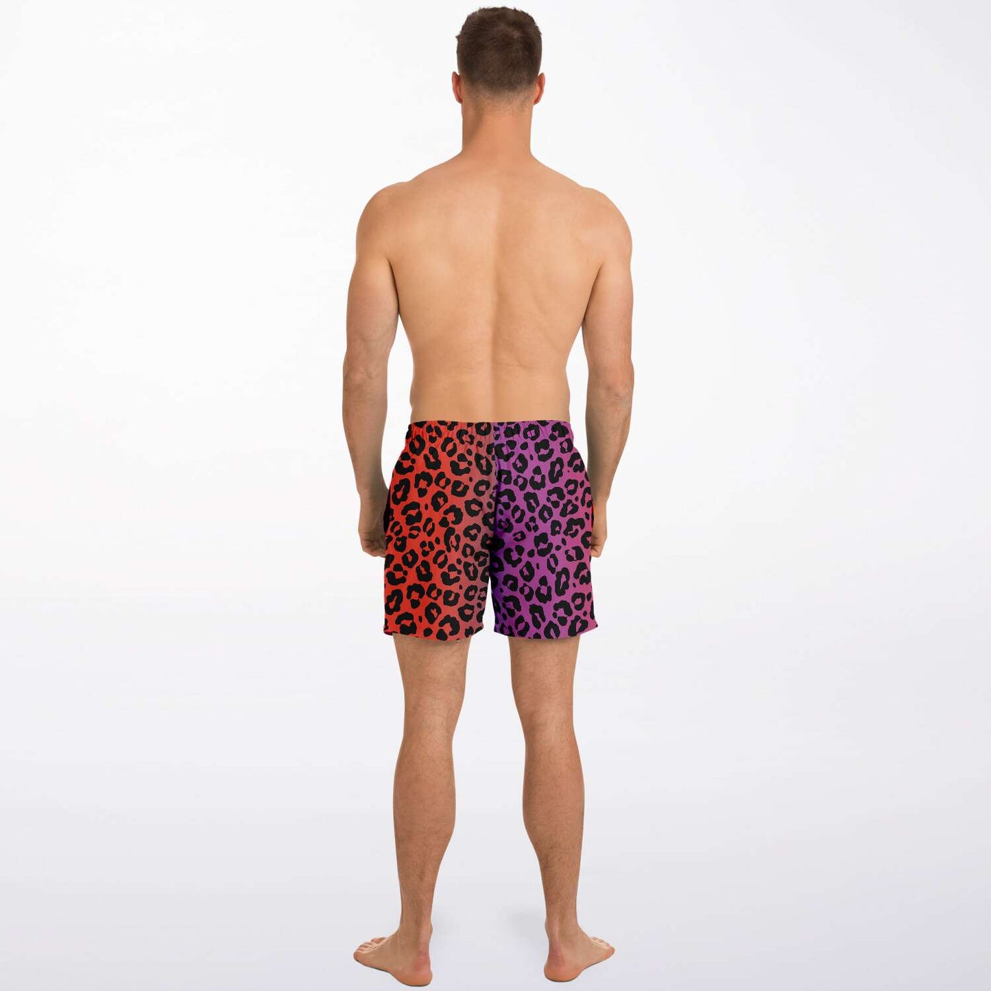 SWIM TRUNKS GRADIENT LEOPARD - VENICE TEES®