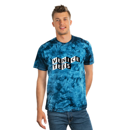 VENICE TEES BLUE TIE DYE