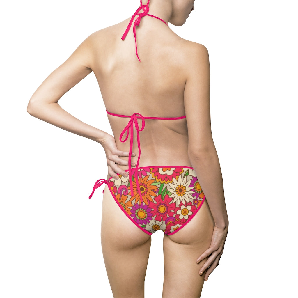 WOMEN'S BIKINI SET FLOWER 1 - VENICE TEES®