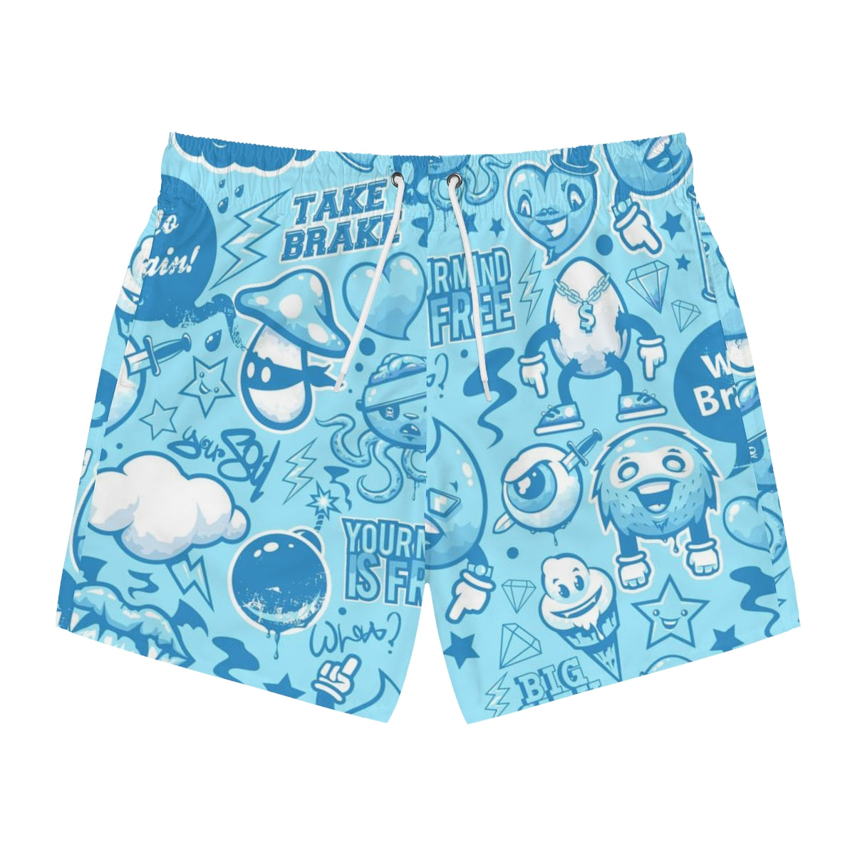 SWIM TRUNKS CARTOONS 1