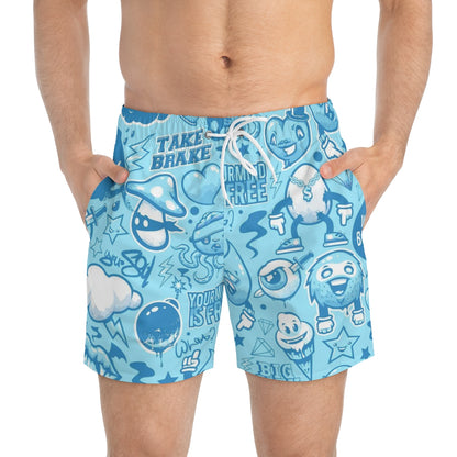 SWIM TRUNKS CARTOONS 1