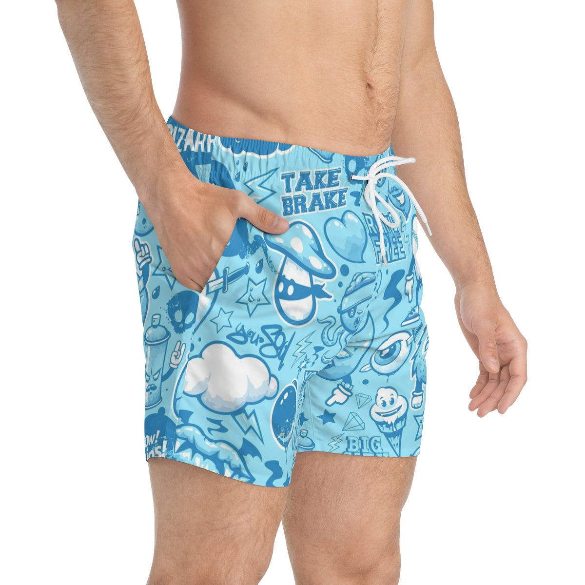 SWIM TRUNKS CARTOONS 1