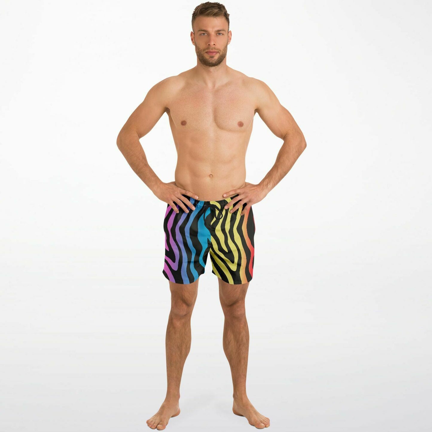 SWIM TRUNKS ZEBRA TROP