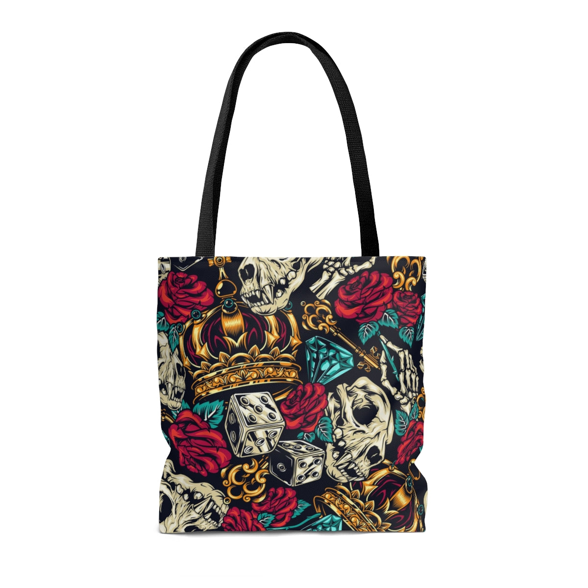 SKULLS & ROSES TOTE BAG