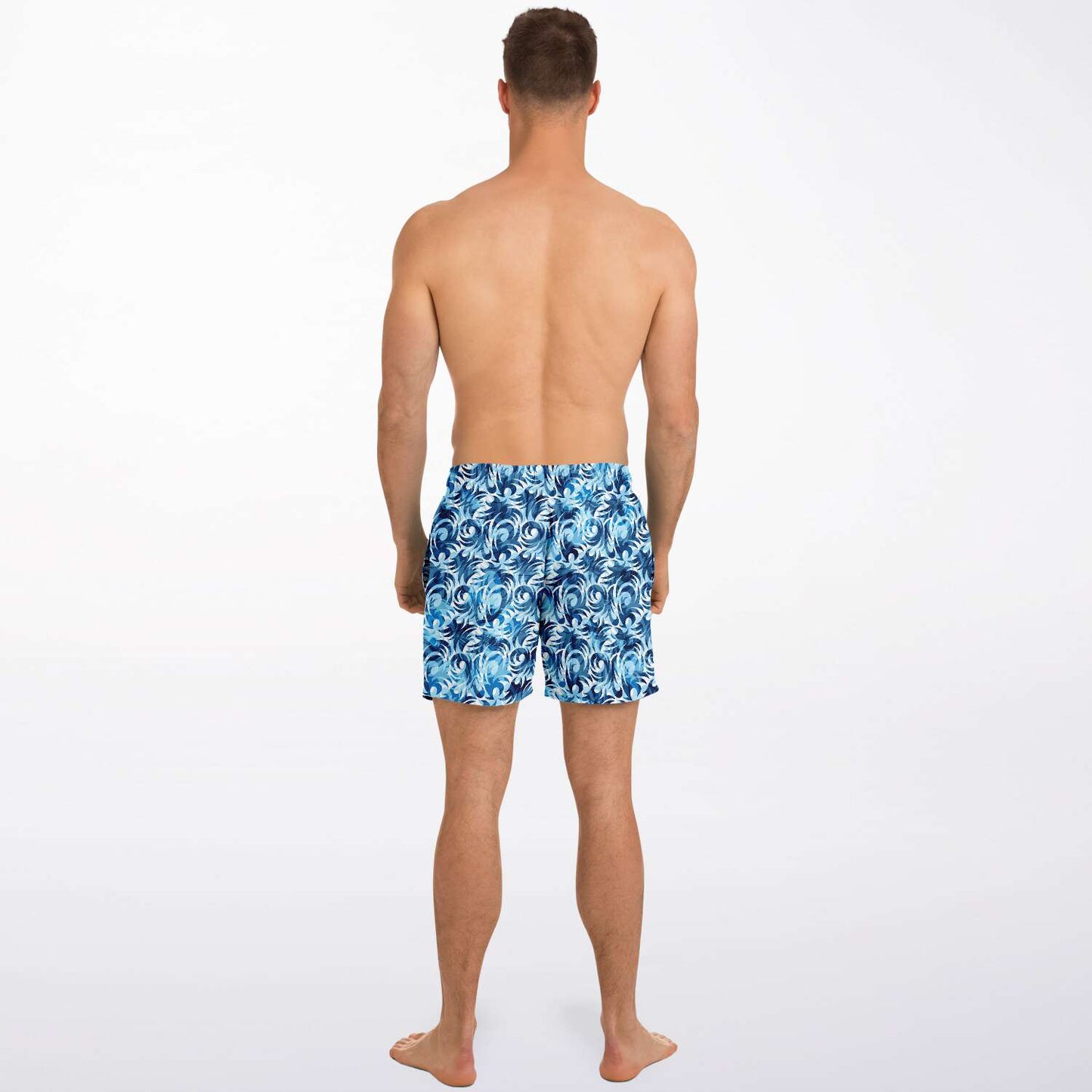 SWIM TRUNKS TRIBAL BLUE - VENICE TEES®