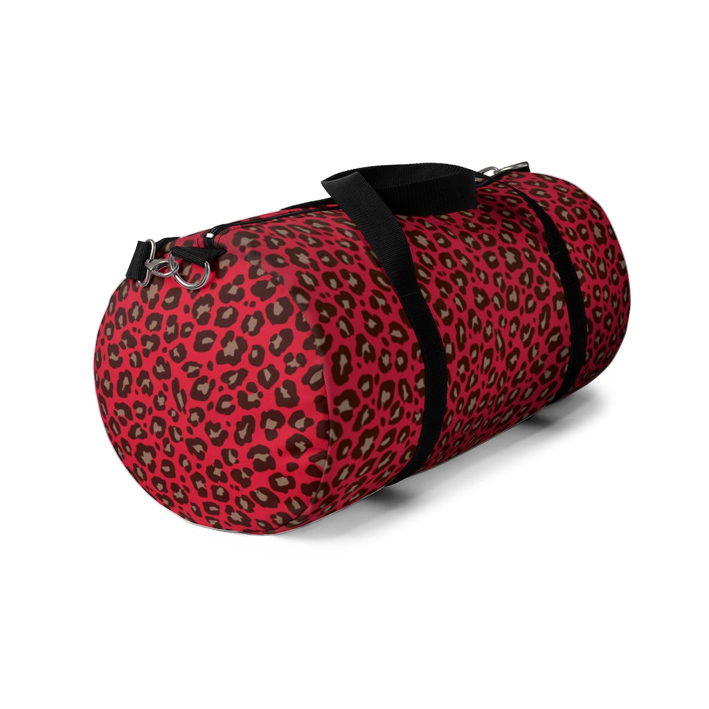 RED LEOPARD DUFFEL BAG - VENICE TEES®