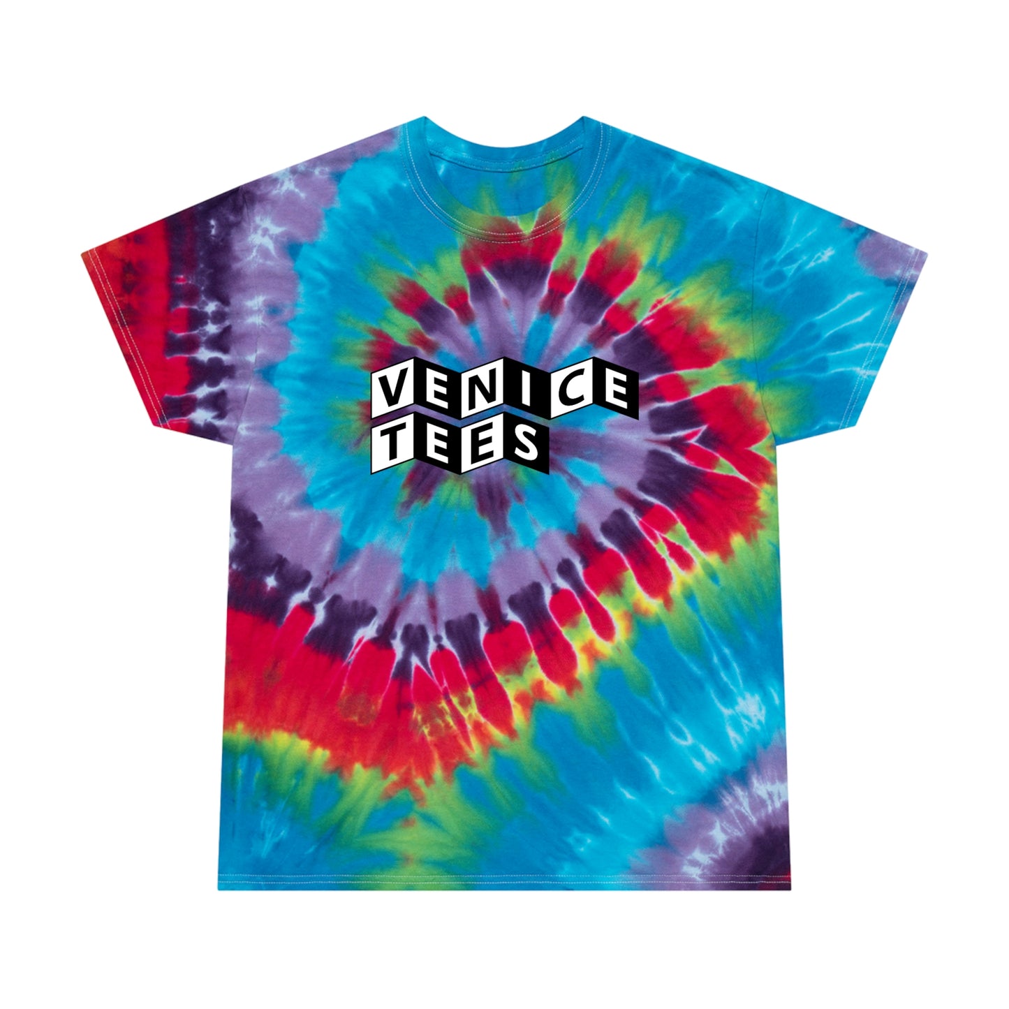 VENICE TEES SPIRAL TIE DYE