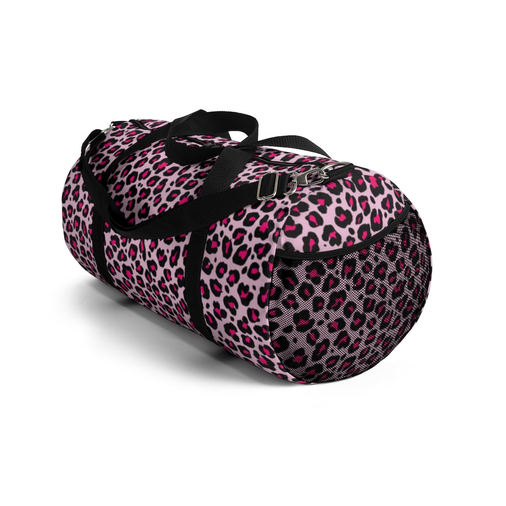 PINK LEOPARD DUFFEL BAG - VENICE TEES®