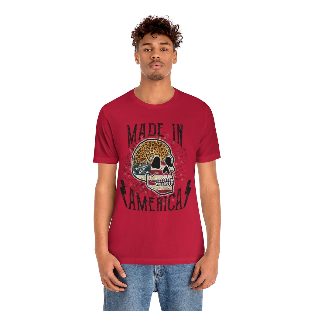 MADE IN AMERICA SKULL - VENICE TEES®