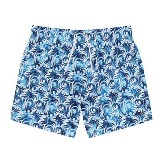 SWIM TRUNKS TRIBAL BLUE - VENICE TEES®