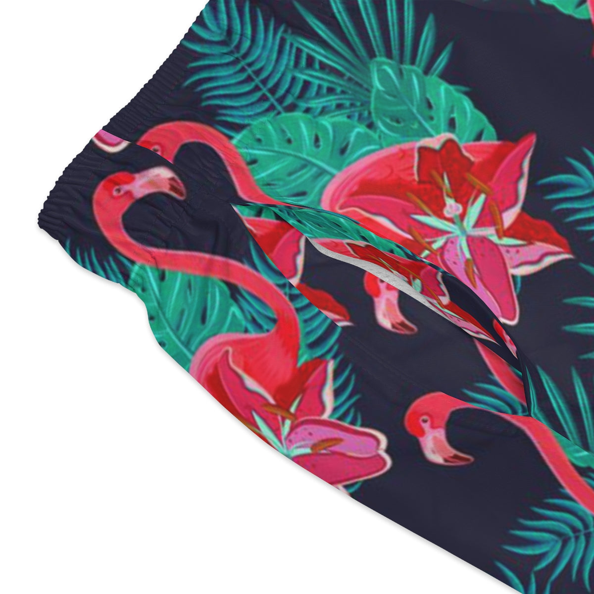 SWIM TRUNKS FLAMINGOS 1 - VENICE TEES®