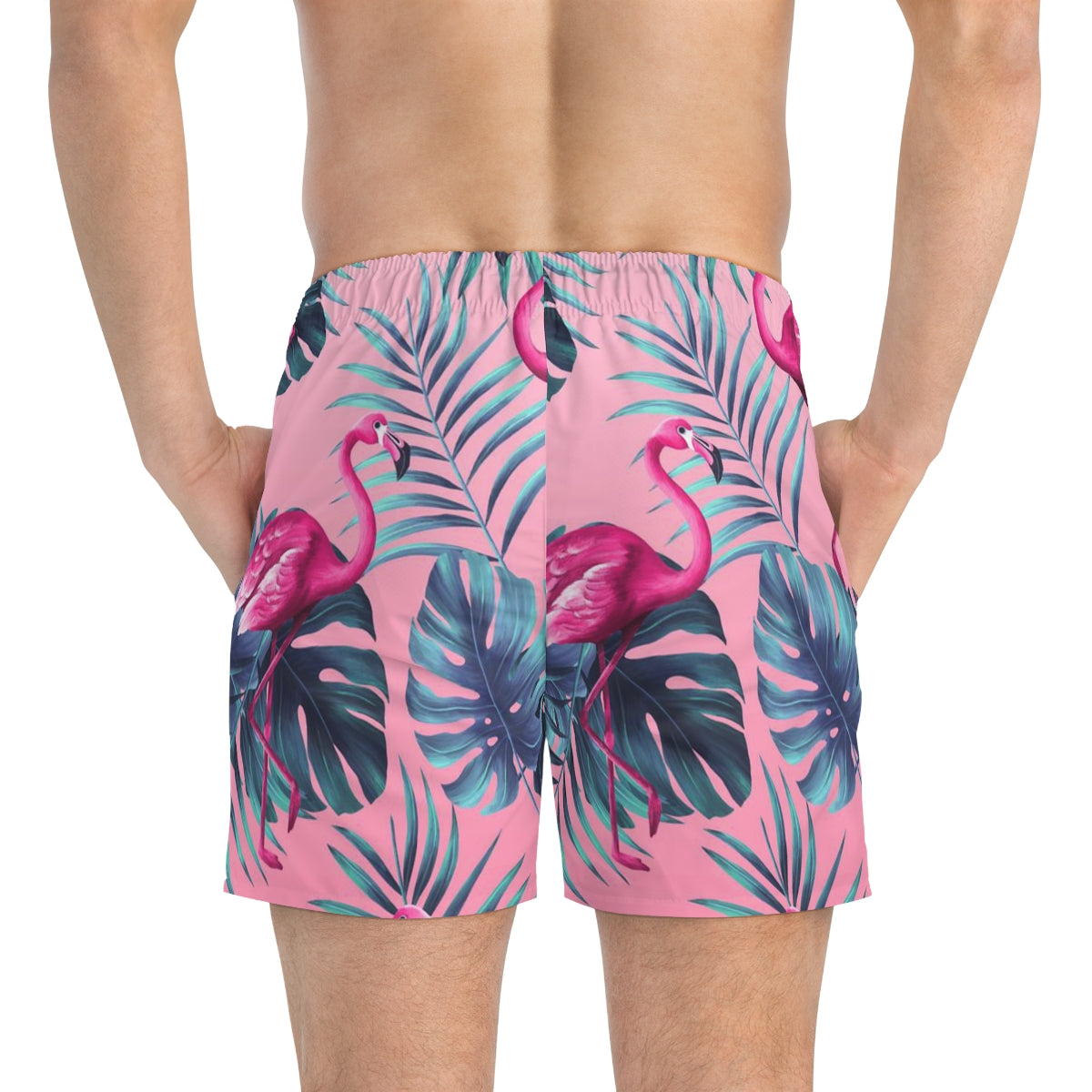 SWIM TRUNKS FLAMINGOS 2 - VENICE TEES®