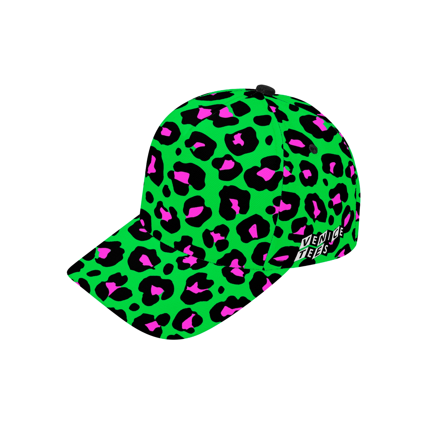 GREEN LEOPARD BASEBALL CAP