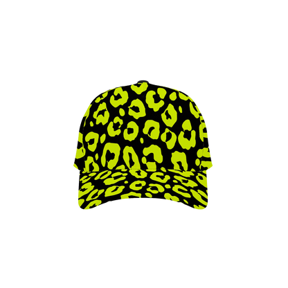 INVERTED YELLOW LEOPARD BASEBALL CAP