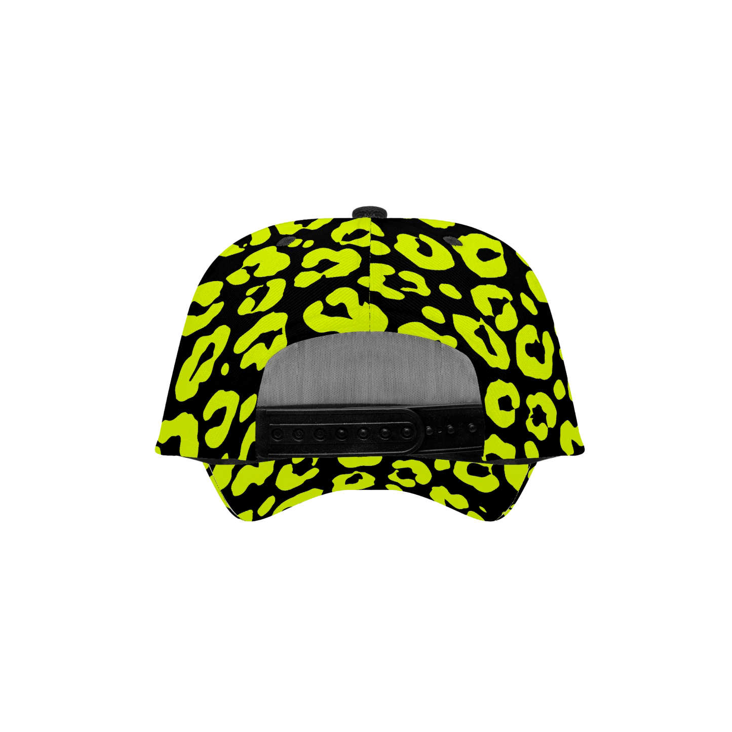 INVERTED YELLOW LEOPARD BASEBALL CAP