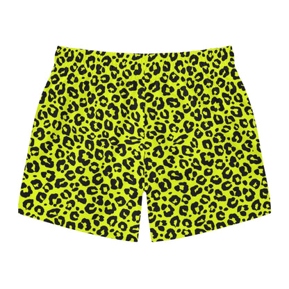 SWIM TRUNKS YELLOW LEOPARD - VENICE TEES®