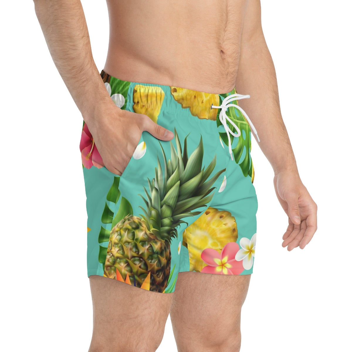 SWIM TRUNKS PINEAPPLE